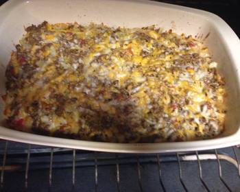 Without Fail Serving Recipe Lisas Cheesy Beef ranch Hashbrown Casserole Home Style
