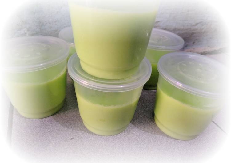 Bahan-bahan Es cream tumis no mixer no blender yang nikmat dan Mudah Dibuat