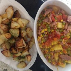 My Sweet Gammon Bake with Potato Crunchies. 😘 A picture of My Sweet Gammon Bake with Potato Crunchies. 😘.