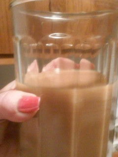 A picture of Iced coffee.