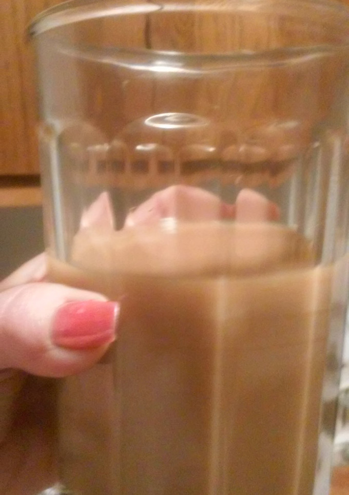 A picture of Iced coffee.