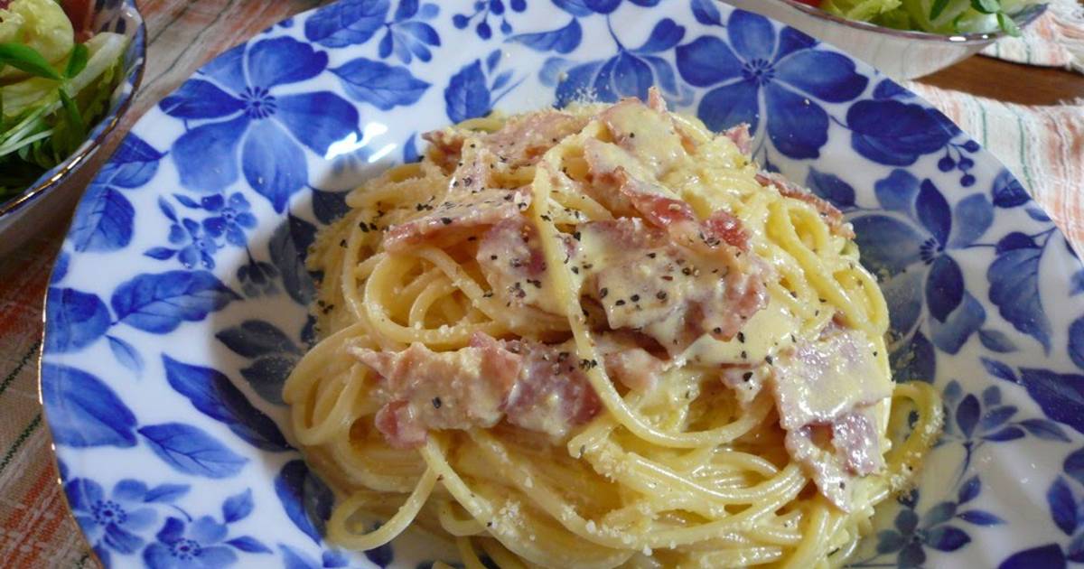 Simple Pasta Carbonara Recipe by  - Cookpad