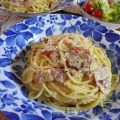A picture of Simple Pasta Carbonara.