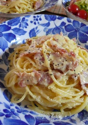 A picture of Simple Pasta Carbonara.