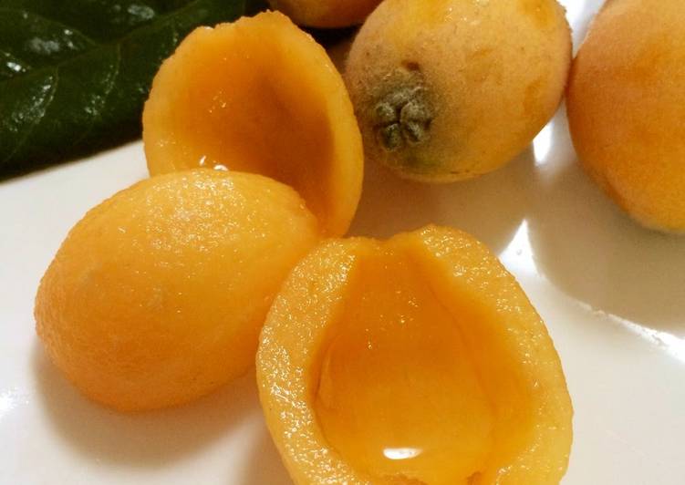 Recipe of Ultimate How to Peel a Loquat