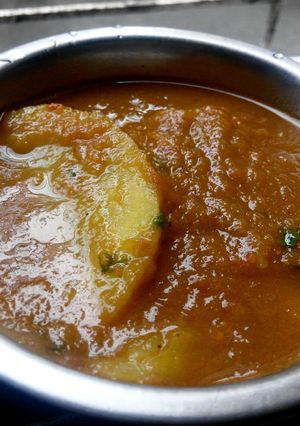 A picture of The Potato Curry..