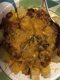 A picture of Chicken Chili Potato Poncho.