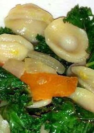 A picture of Lemon Kale with Orecchiette - Vegan.