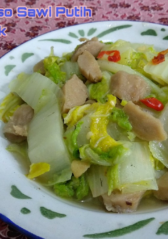 Foto resep 39. Tumis Baso Sawi Putih
