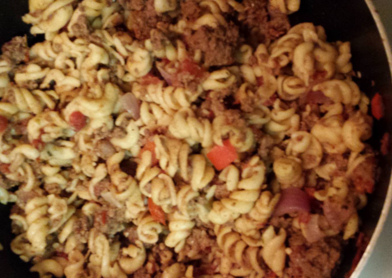 Bison pasta