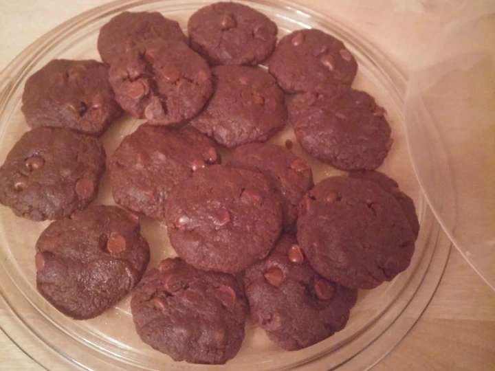 Recipe Double chocolate chip cookies the Can Spoil the Tongue You can take Joss in your mouth