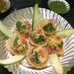 A picture of Mix sprout shevpuri.