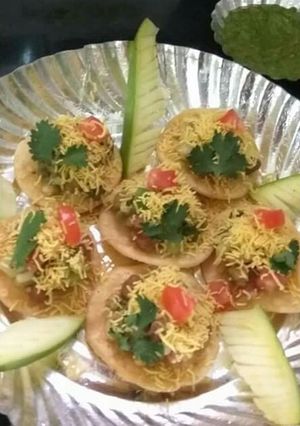 A picture of Mix sprout shevpuri.