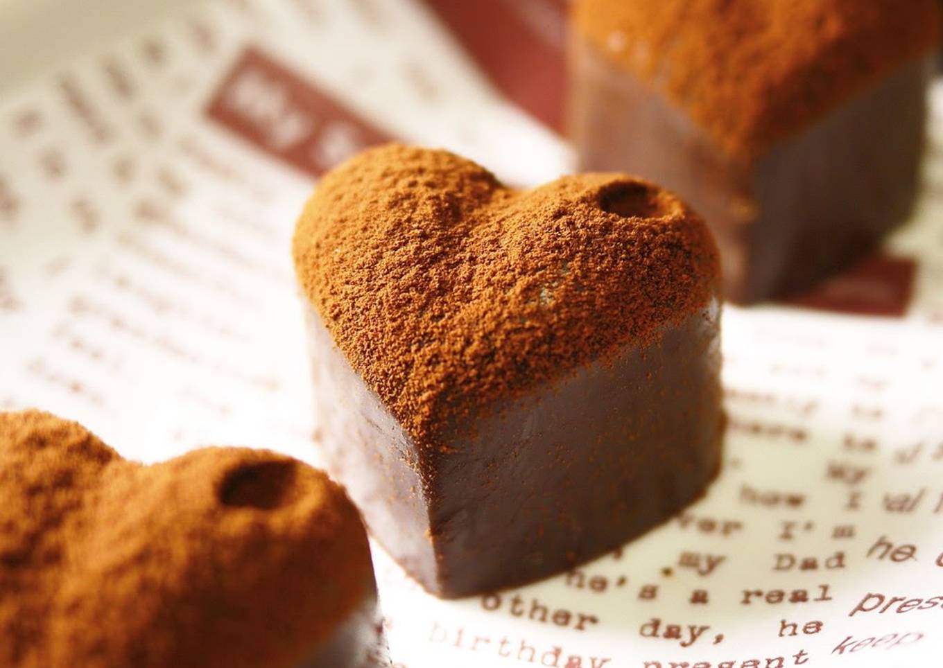 Dark Chocolate Truffles in the Microwave