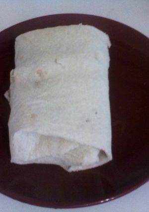 A picture of Simple shawarma.