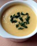 Vickys Thick & Creamy Curried Parsnip Soup, GF DF EF SF NF