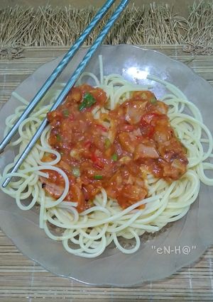 Foto resep Spaghetti