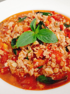 Basil Tomatoes with Ground Pork 塔香蕃茄豬 的食譜成品照片