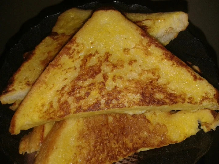 Langkah Gampang Membikin Resep Roti panggang telur teflon simple dan cepat yang Lezat Anti Ribet, Bikin Ngiler