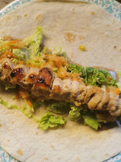Csirke satay - mogyorós mártással recept fotója