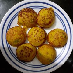 A picture of Appe from leftover khichdi.