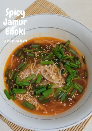 Foto resep Spicy Jamur Enoki