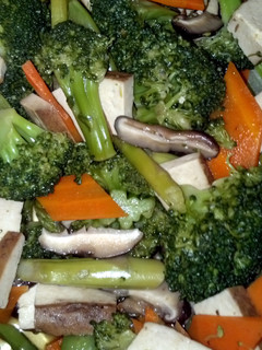 A picture of Vegetable Tofu Stir Fry.