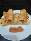 Paneer Moong Kathi Roll