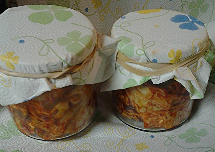 How to Prepare Favorite Kimchi, my simple version