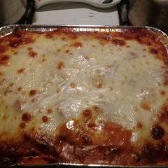 Baked Ziti (with kale) A picture of Baked Ziti (with kale).
