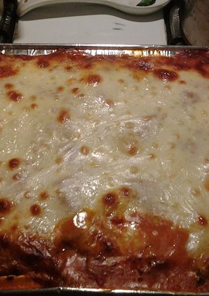 A picture of Baked Ziti (with kale).