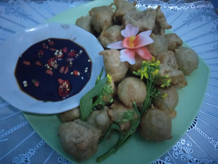 Bagaimana Membuat Batagor kentang Aci, Enak