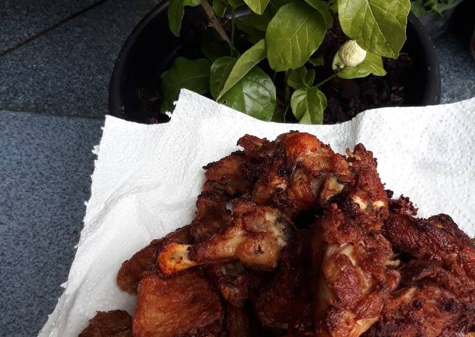 Ayam goreng bumbu sederhana