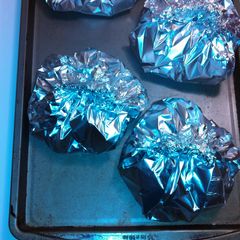 A picture of Mrs. Dudley's Hamburger Patty Roasts.