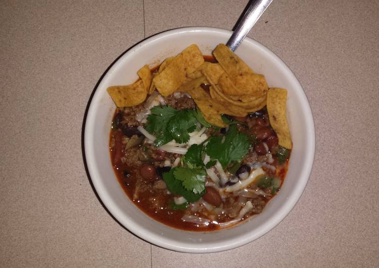 Simple Way to Make Super Quick Homemade Fire Department Chili