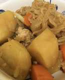 No-Water Nikujaga with Electric Pressure Cooker