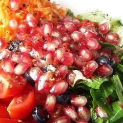 A picture of Pomegranate Blueberry Salad.