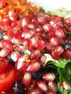 A picture of Pomegranate Blueberry Salad.