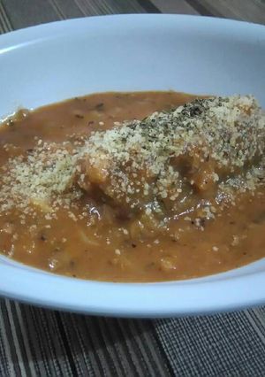Foto resep Easy Creamy Sardines Soup with Cauliflower
