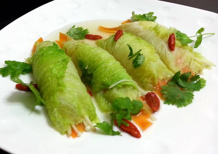 Easiest Way to Make Speedy Napa Cabbage Roll