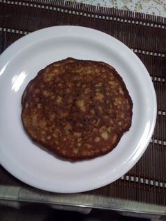 Una foto de Tortilla de plátano para desayunar