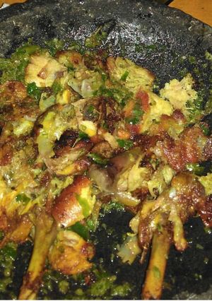 Foto resep Ayam penyet cabe ijo