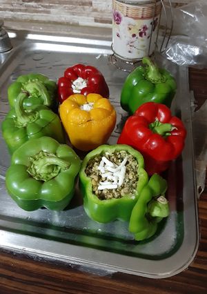 عکسی از دستور دلمه شکم پر