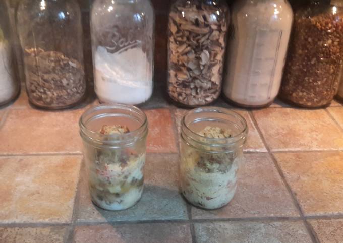 Recipe of Speedy Mason Jar Breakfast