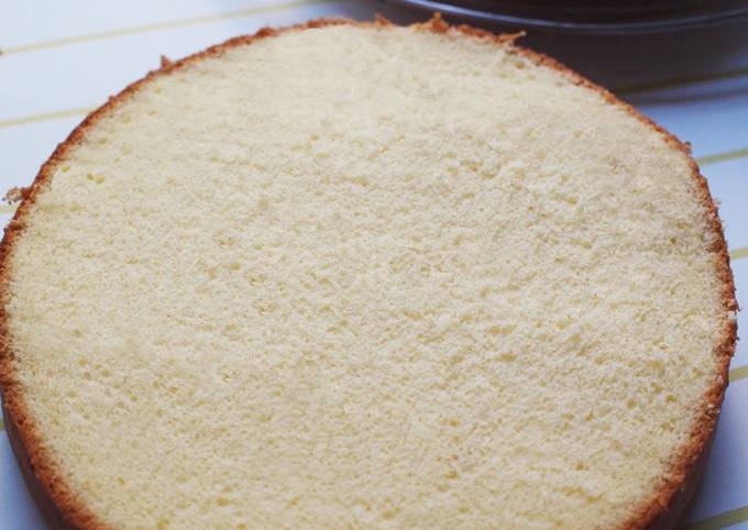 Light and Moist Milk Sponge Cake