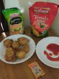 Potato noodles mayo balls