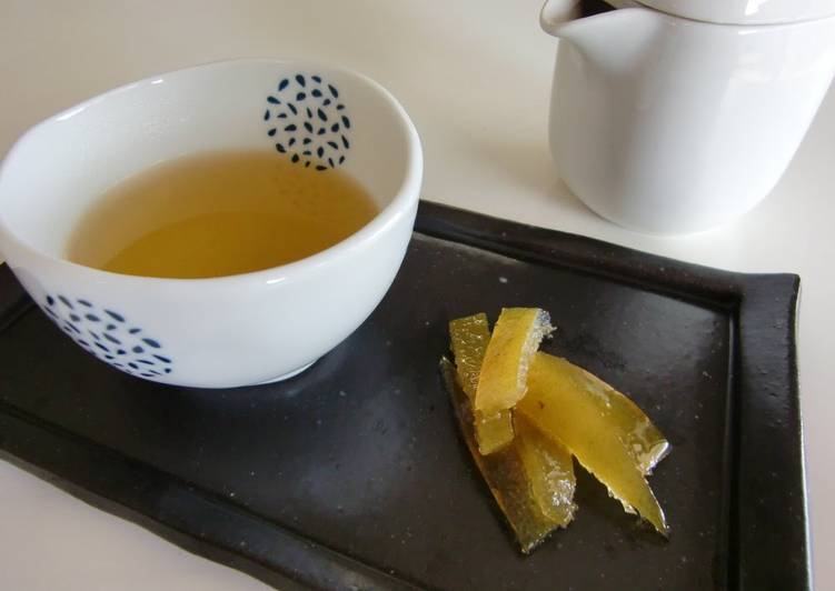 Recipe of Favorite Japanese Pearl Kan Citrus Peel