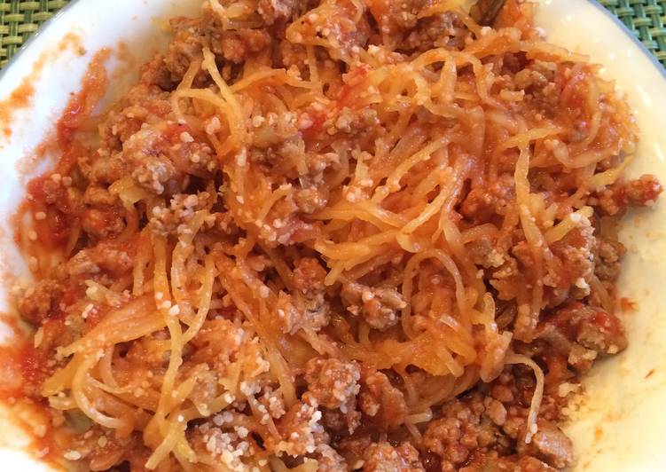 Recipe of Homemade Spaghetti Squash Pasta