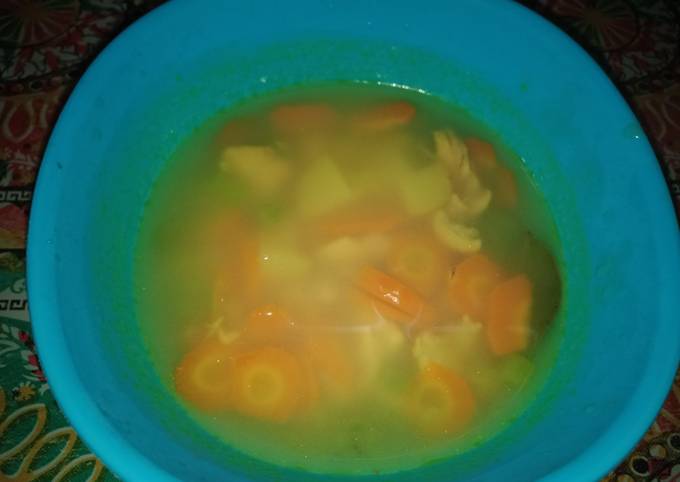 Soup ayam jahe #mpasiADAM10month