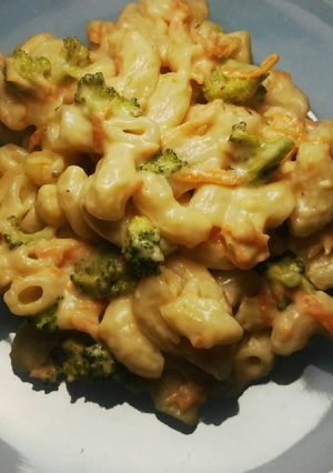Foto resep Brokoli dan Wortel Mac 'n Cheese